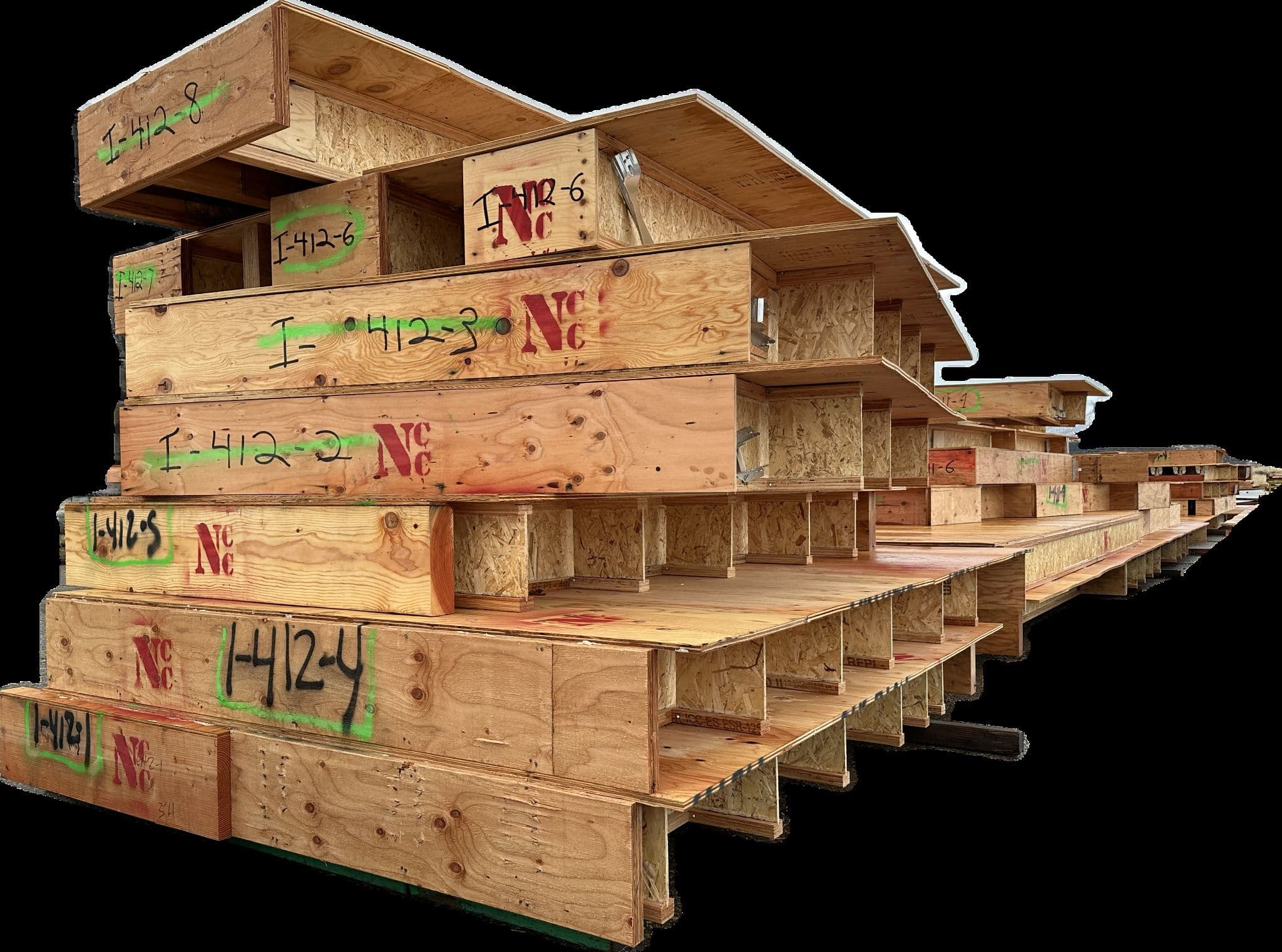 Precisely manufactured floor cassettes ready for delivery